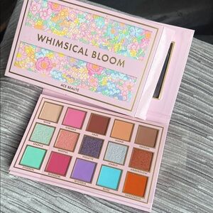 Brand new Ace Beaute Whimsical Bloom Palette with Pink, Orange, and Purple Hues